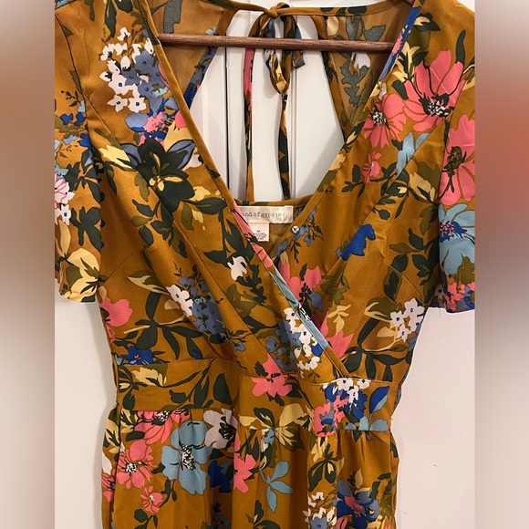 Band of Gypsies floral jumpsuit - Picture 6 of 9